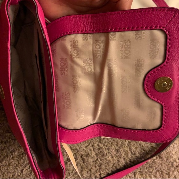 Fuchsia Michael Kors Crossbody Bag - Picture 3 of 4